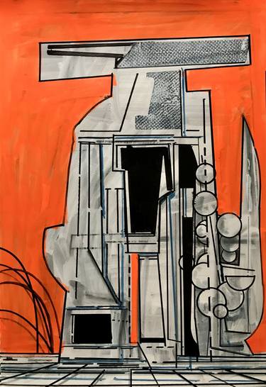 Print of Architecture Drawings by Jim Harris