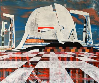 Print of Architecture Paintings by Jim Harris