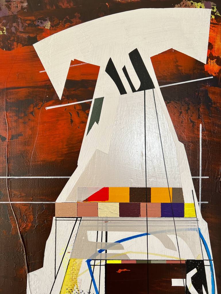 Original Architecture Painting by Jim Harris