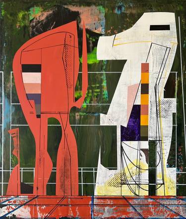 Original Architecture Paintings by Jim Harris