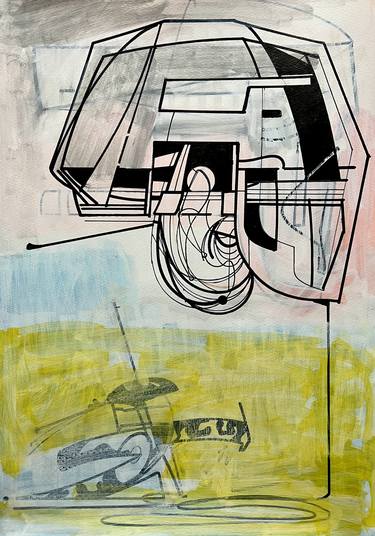 Print of Abstract Technology Drawings by Jim Harris
