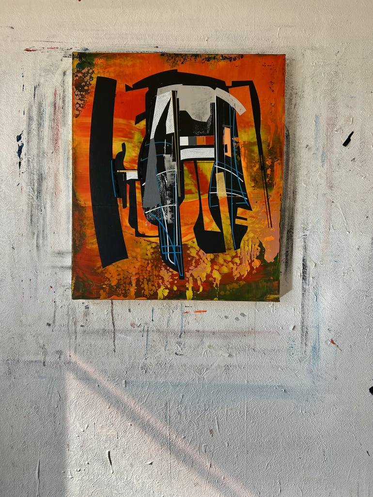 Original Science/Technology Painting by Jim Harris