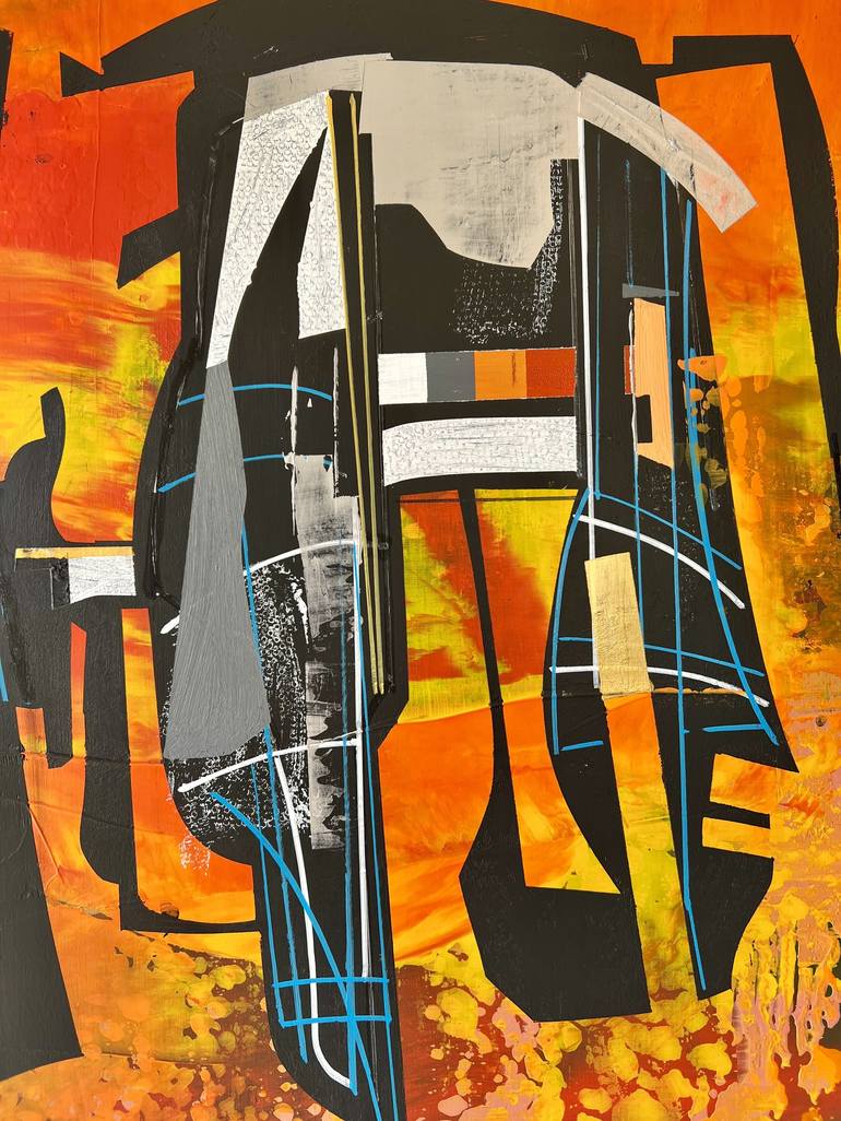 Original Science/Technology Painting by Jim Harris