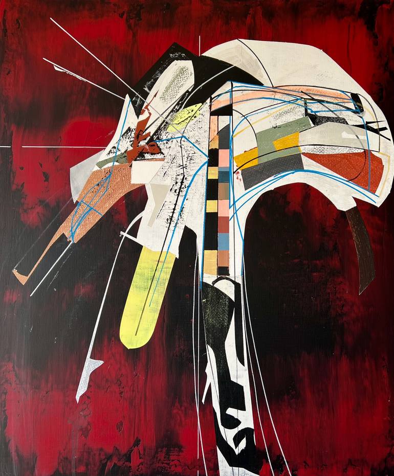 Print of Abstract Expressionism Architecture Paintings by Jim Harris