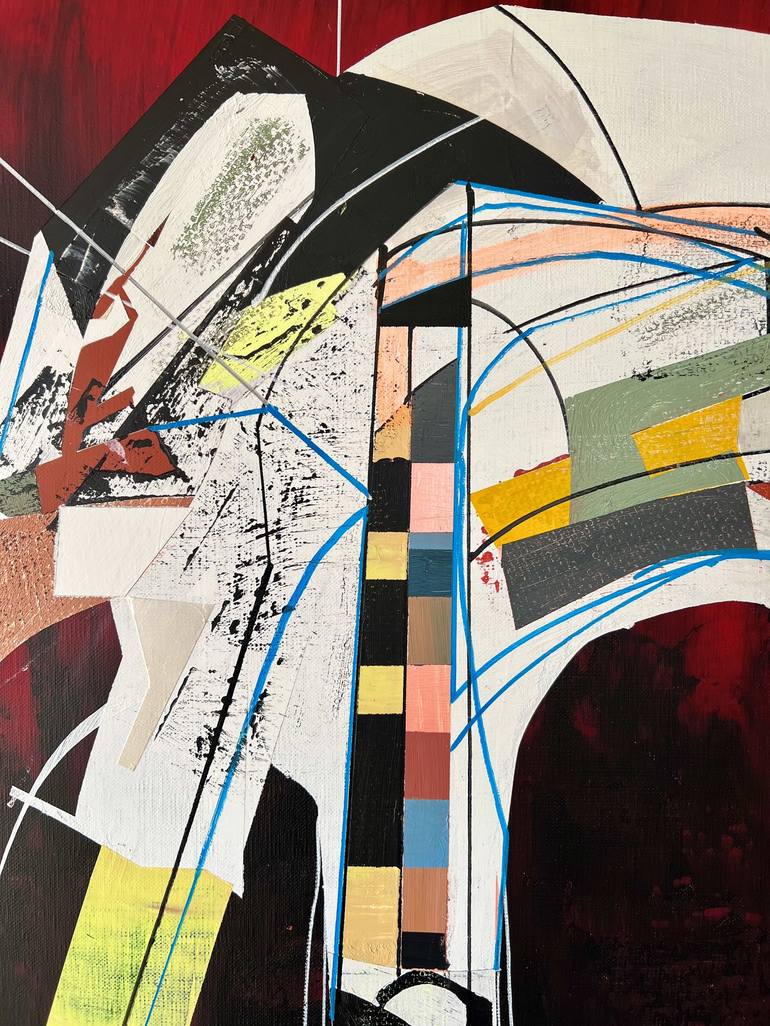 Original Architecture Painting by Jim Harris