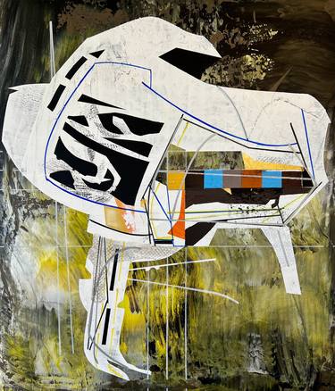 Original Abstract Expressionism Technology Paintings by Jim Harris