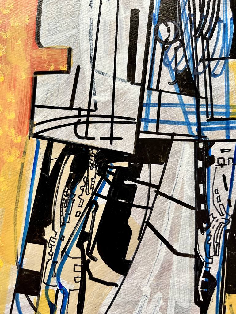 Original Science/Technology Drawing by Jim Harris