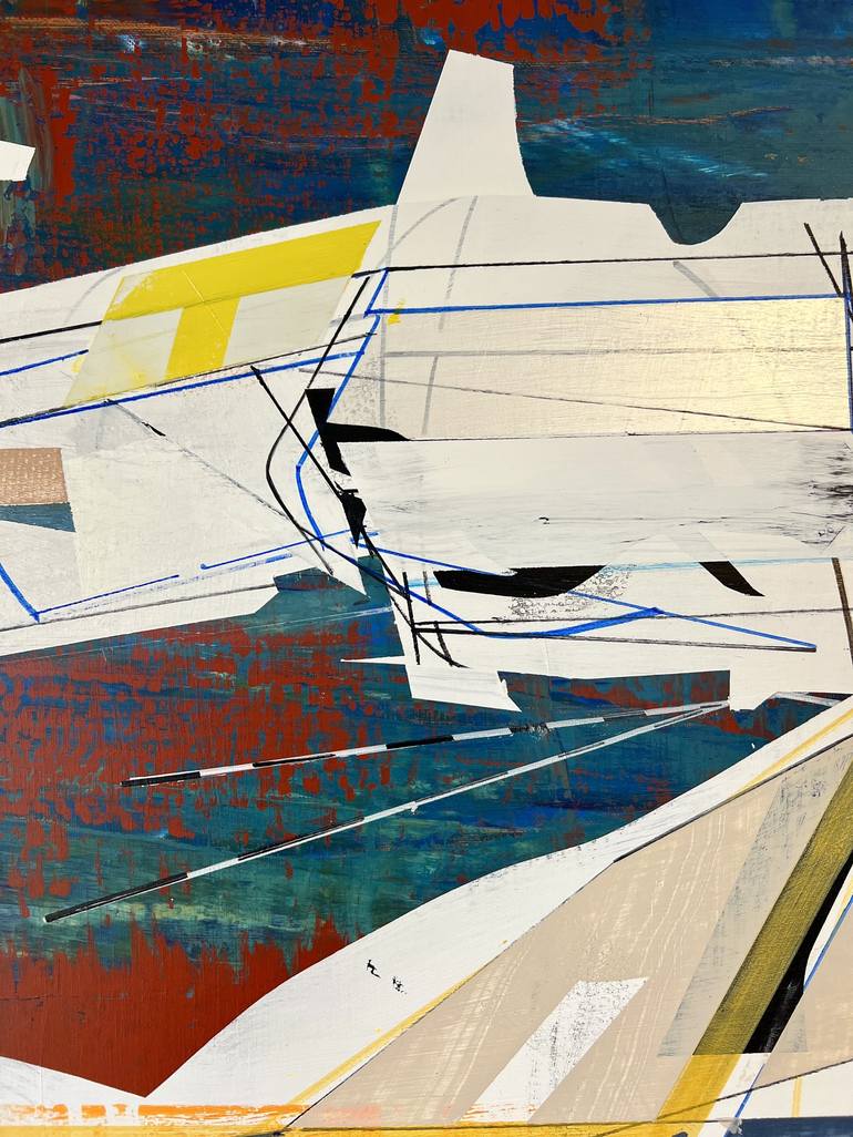 Original Architecture Painting by Jim Harris