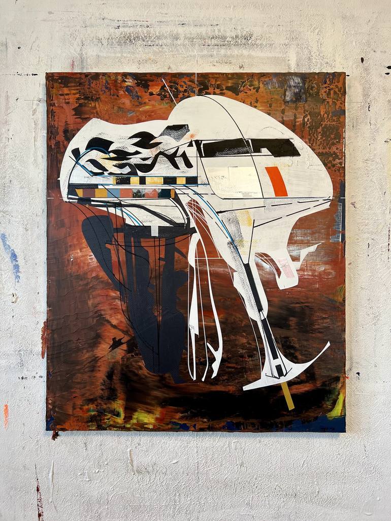 Original Outer Space Painting by Jim Harris