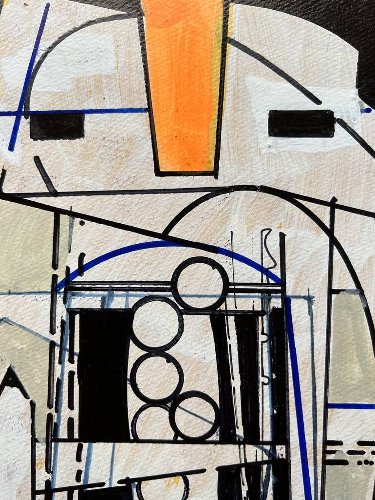 Original Abstract Expressionism Technology Drawing by Jim Harris
