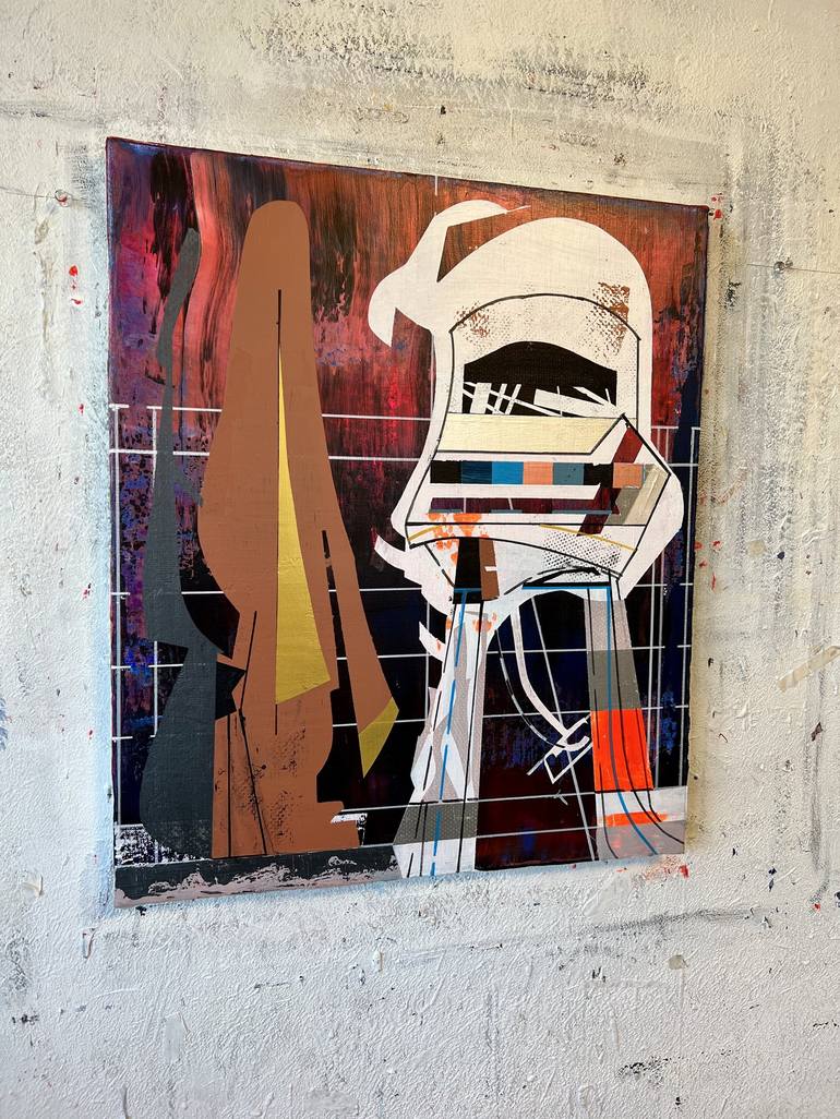 Original Architecture Painting by Jim Harris