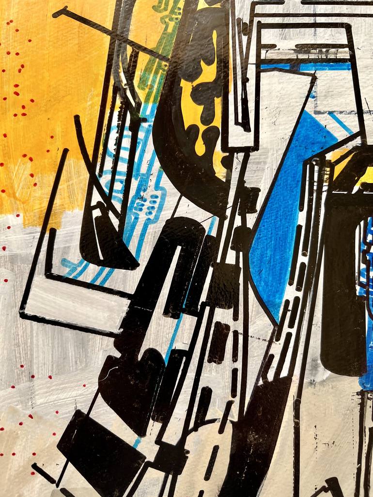 Original Technology Drawing by Jim Harris