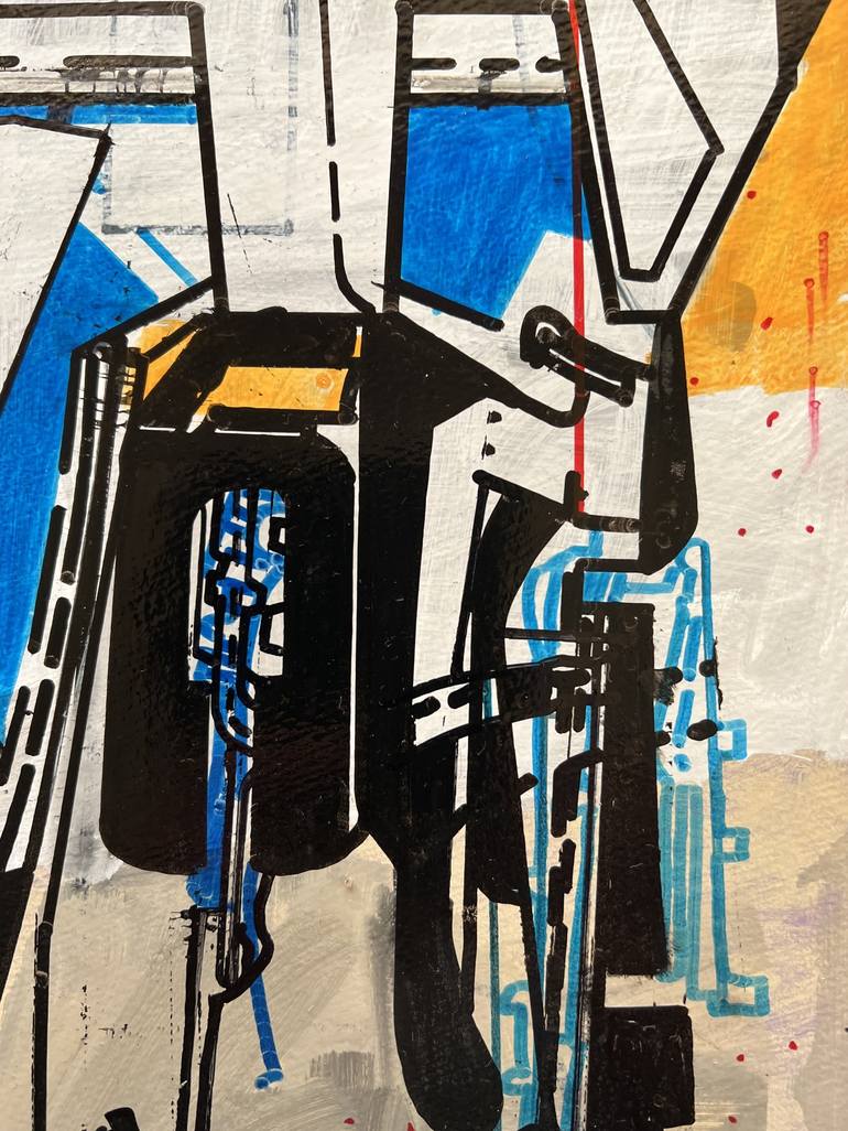 Original Technology Drawing by Jim Harris