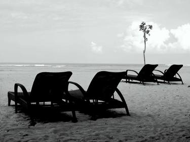 Deck Chairs on the Beach thumb