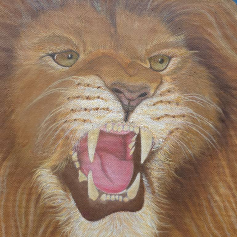 Original Contemporary Animal Painting by Mireya Moreno
