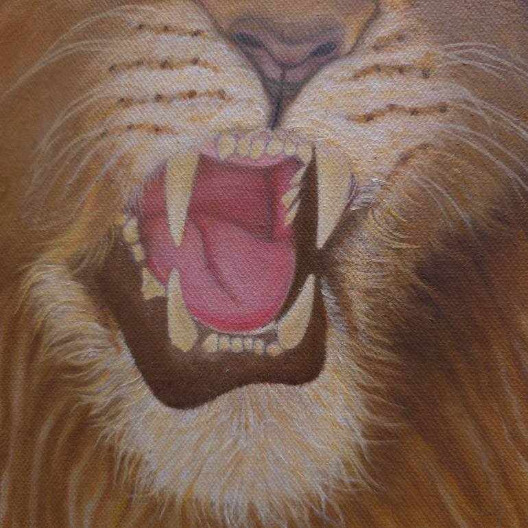 Original Contemporary Animal Painting by Mireya Moreno