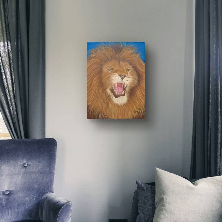 Original Contemporary Animal Painting by Mireya Moreno