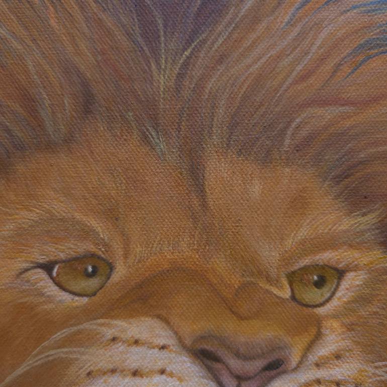 Original Contemporary Animal Painting by Mireya Moreno
