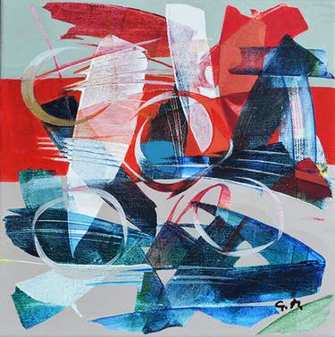 Original Conceptual Abstract Paintings by Giovanna Mancuso