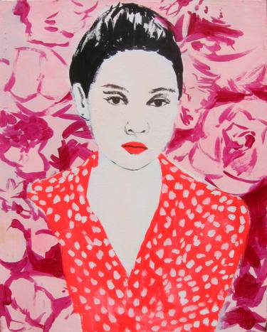 Original Fashion Paintings by Mary Nicholson