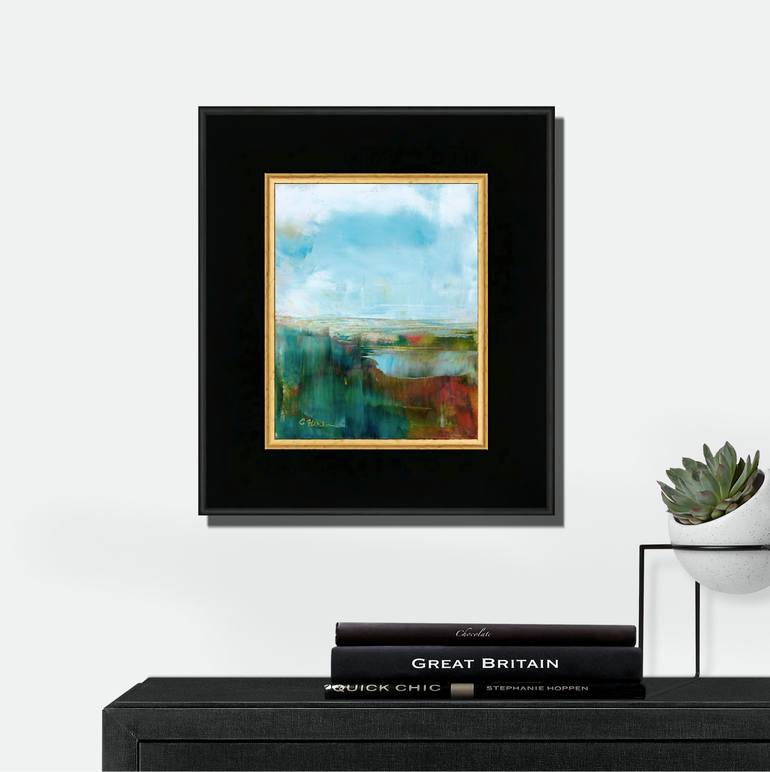 Original Abstract Landscape Painting by Cynthia Fletcher