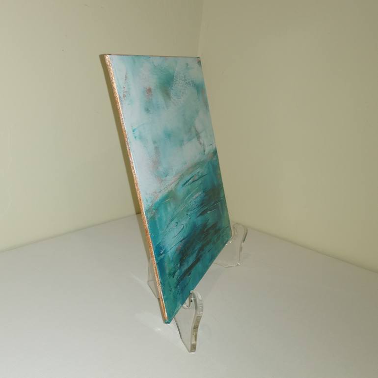 Original Abstract Landscape Painting by Cynthia Fletcher