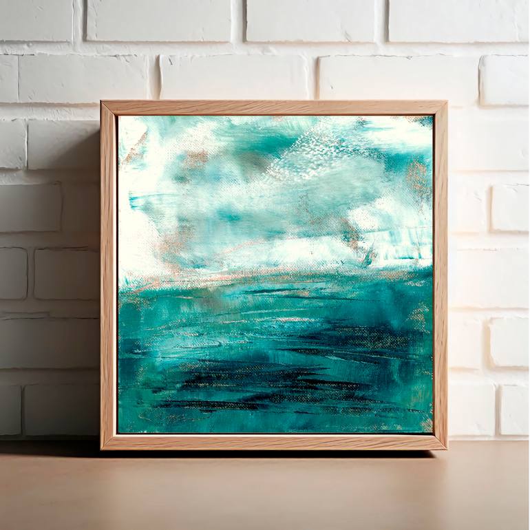 Original Abstract Landscape Painting by Cynthia Fletcher