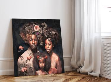Print of Family Paintings by Maria Szollosi