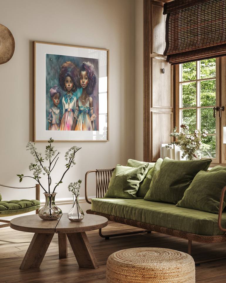 Original Contemporary Family Printmaking by Maria Szollosi