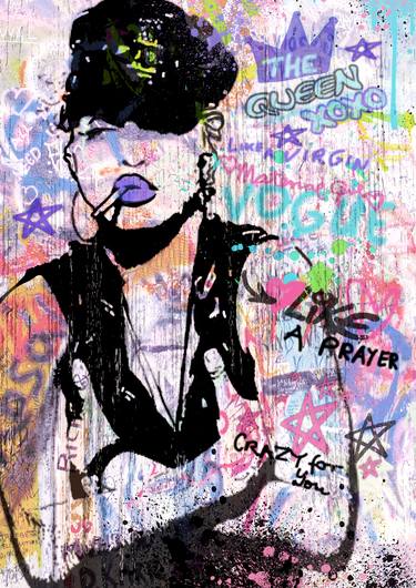 Print of Pop Art Pop Culture/Celebrity Paintings by Maria Szollosi