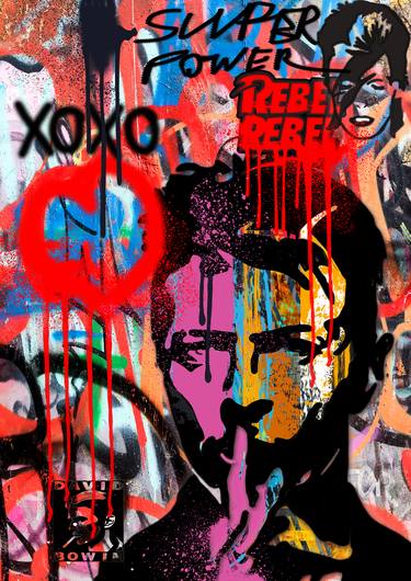 Print of Pop Art Pop Culture/Celebrity Paintings by Maria Szollosi