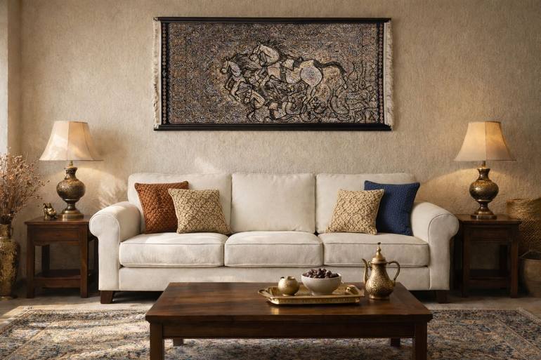 Original Contemporary Horse Painting by Zaineh Alshannaq
