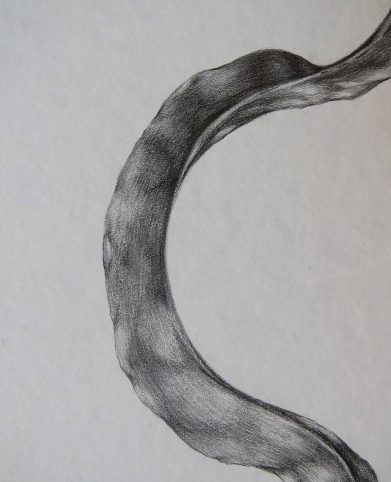 Original Black & White Floral Drawing by Anna Mancheva
