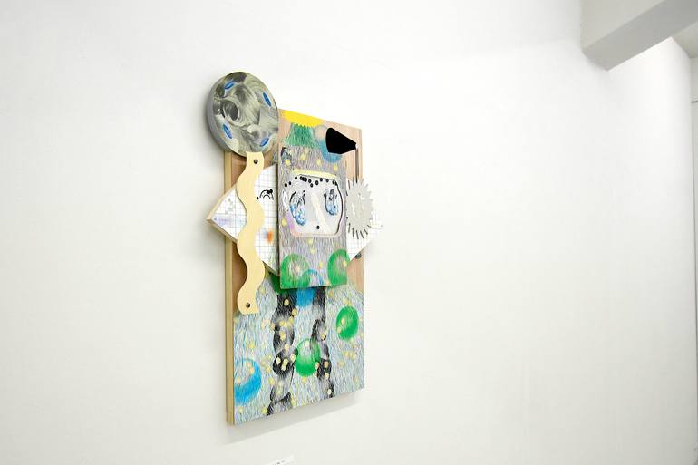 Original Contemporary Christmas Mixed Media by Kanako Juno
