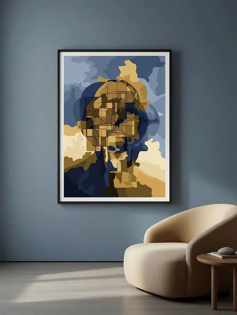 Original Conceptual Abstract Digital by Moe Fard