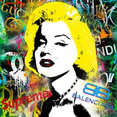 Original Pop Art Pop Culture/Celebrity Digital by Agent X