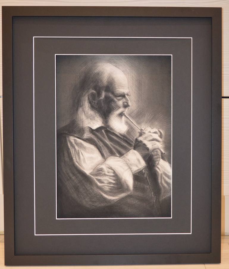 Original Classicism Music Drawing by Poonam Sharma