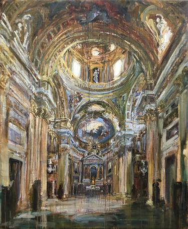 Print of Architecture Paintings by Markus Schlee