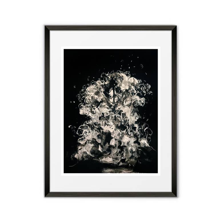 Original Abstract Tree Drawing by Tristram Aver