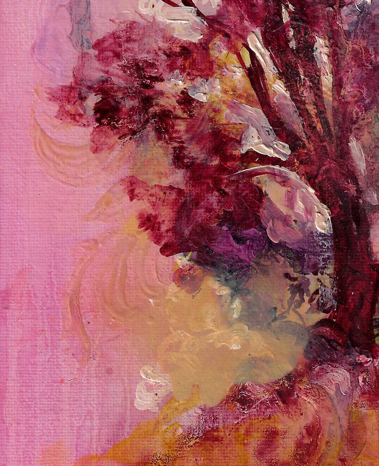 Original Expressionism Garden Painting by Tristram Aver