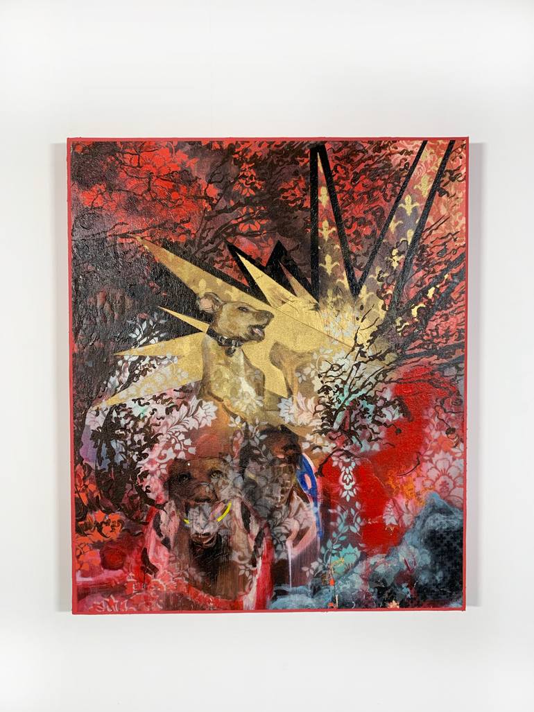 Original Figurative Pop Culture/Celebrity Painting by Tristram Aver