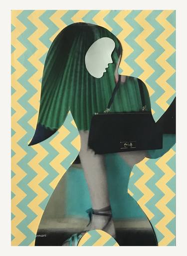 Original Conceptual Fashion Collage by artist Thion