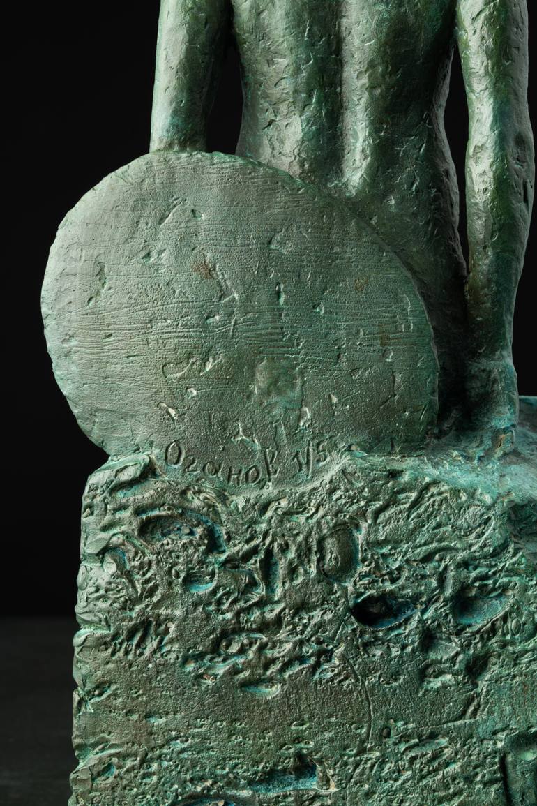 Original Conceptual Classical Mythology Sculpture by Idol Finds