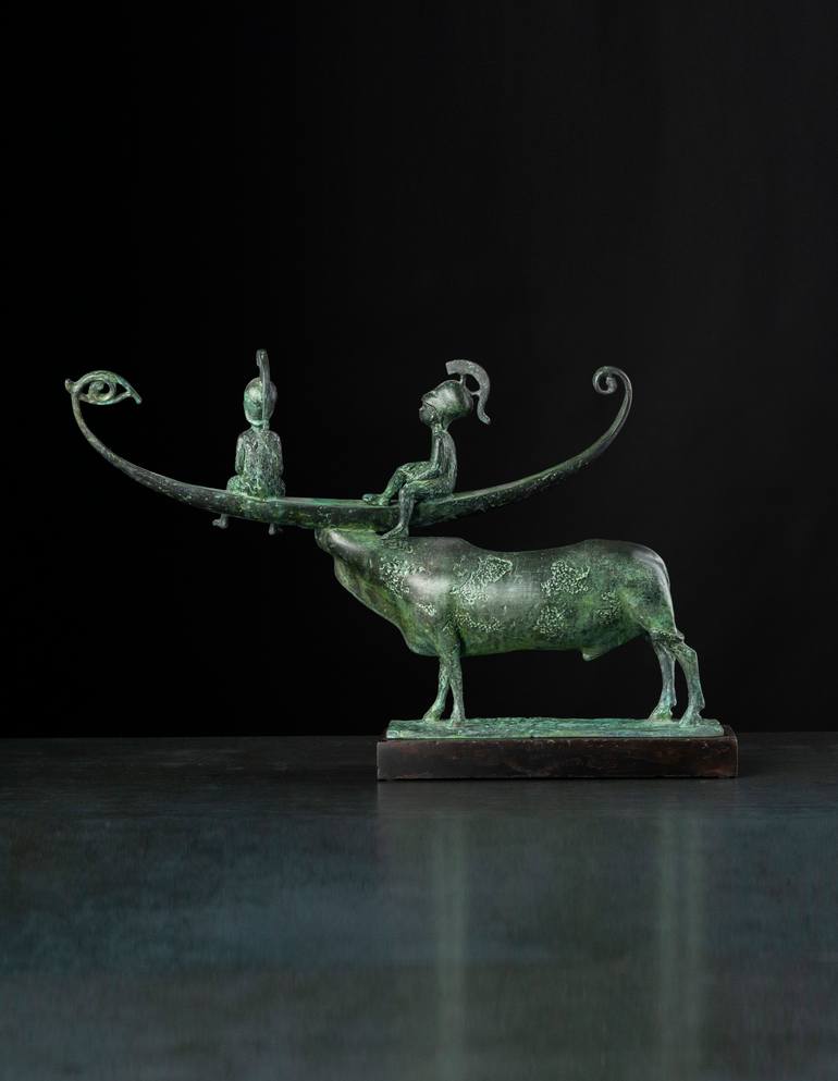 Original Conceptual Animal Sculpture by Idol Finds