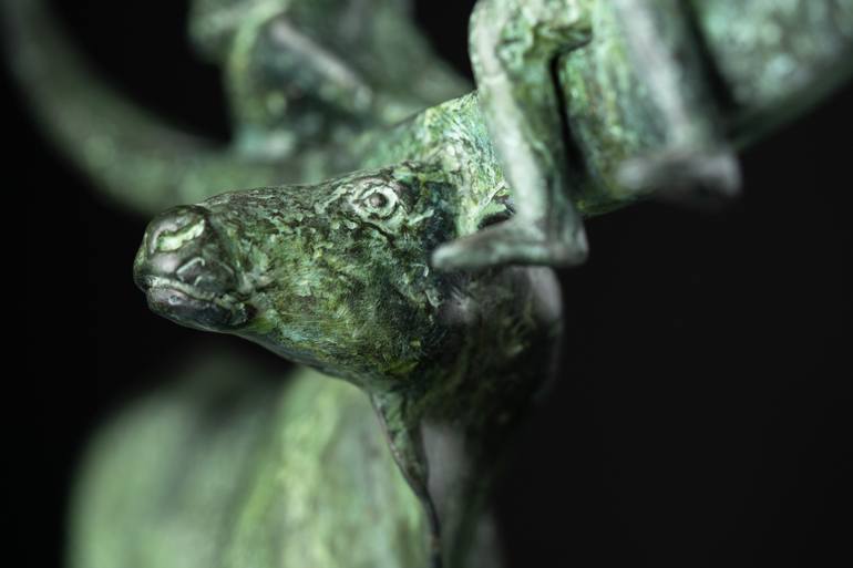 Original Conceptual Animal Sculpture by Idol Finds