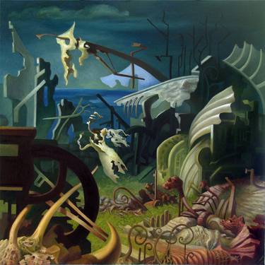 Print of Surrealism Technology Paintings by Elizabeth Barsham