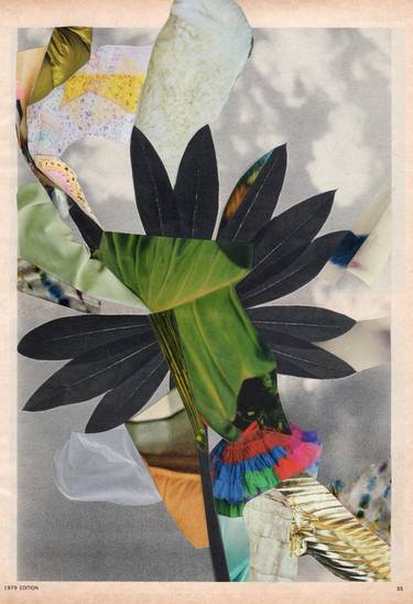 Saatchi Art Artist Charles Wilkin; Collage, “Were You Too Soon Too Far How long Were You On The Edge” #art