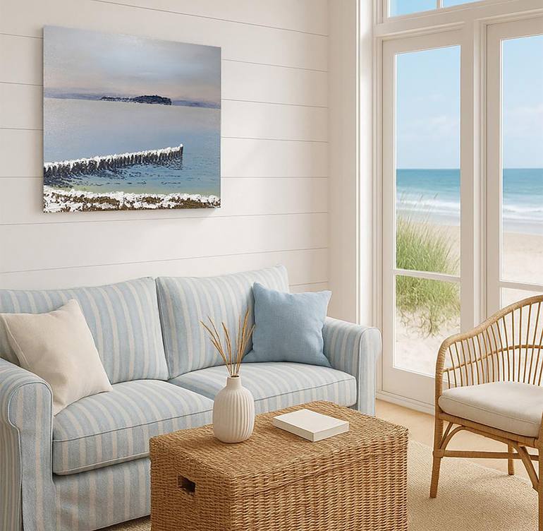 Original Contemporary Beach Mixed Media by Doreen Gehrke