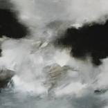 Abstraction in Monochrome 'Hidden Forces' by Wendy Hyde