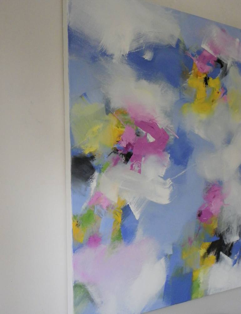 Original Abstract Expressionism Abstract Painting by Wendy Hyde